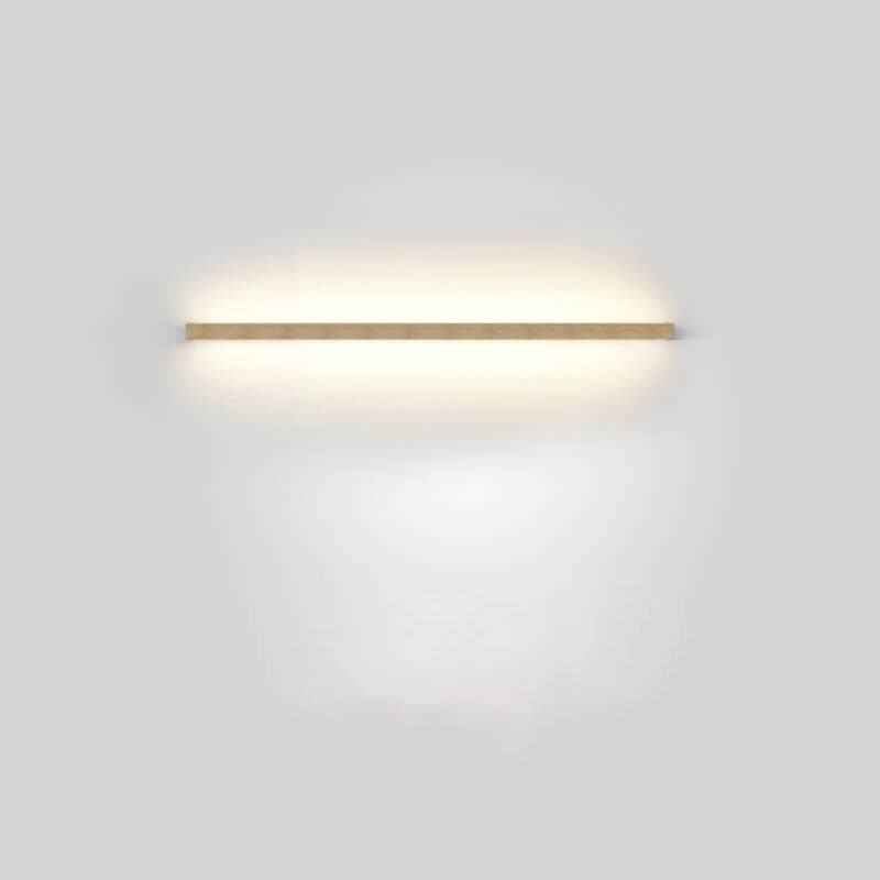 Avelena | ZenBeam Japanische LED Wandleuchte | Massivholz Design | Moderne Akzentbeleuchtung
