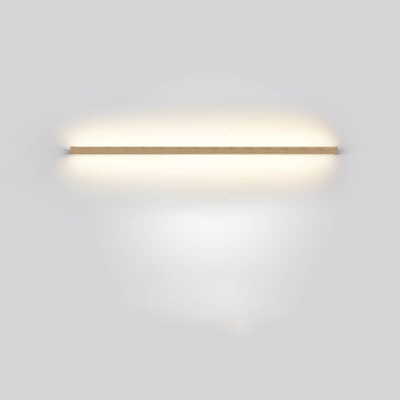 Avelena | ZenBeam Japanische LED Wandleuchte | Massivholz Design | Moderne Akzentbeleuchtung
