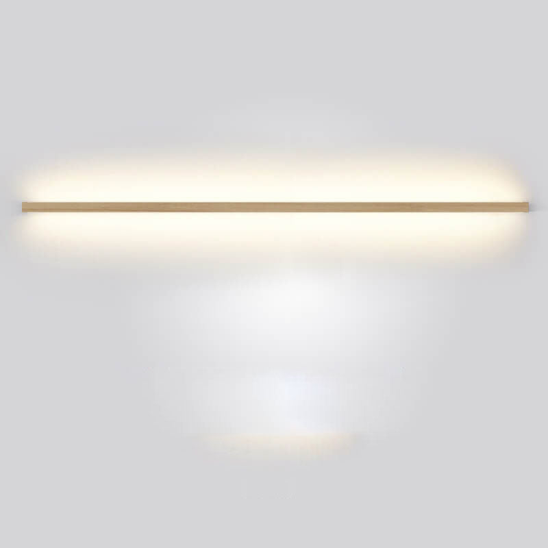 Avelena | ZenBeam Japanische LED Wandleuchte | Massivholz Design | Moderne Akzentbeleuchtung