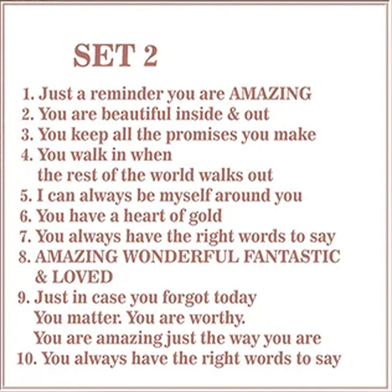 Avelena | "Gründe, warum du mein Freund bist" Freundschaftsgeschenk