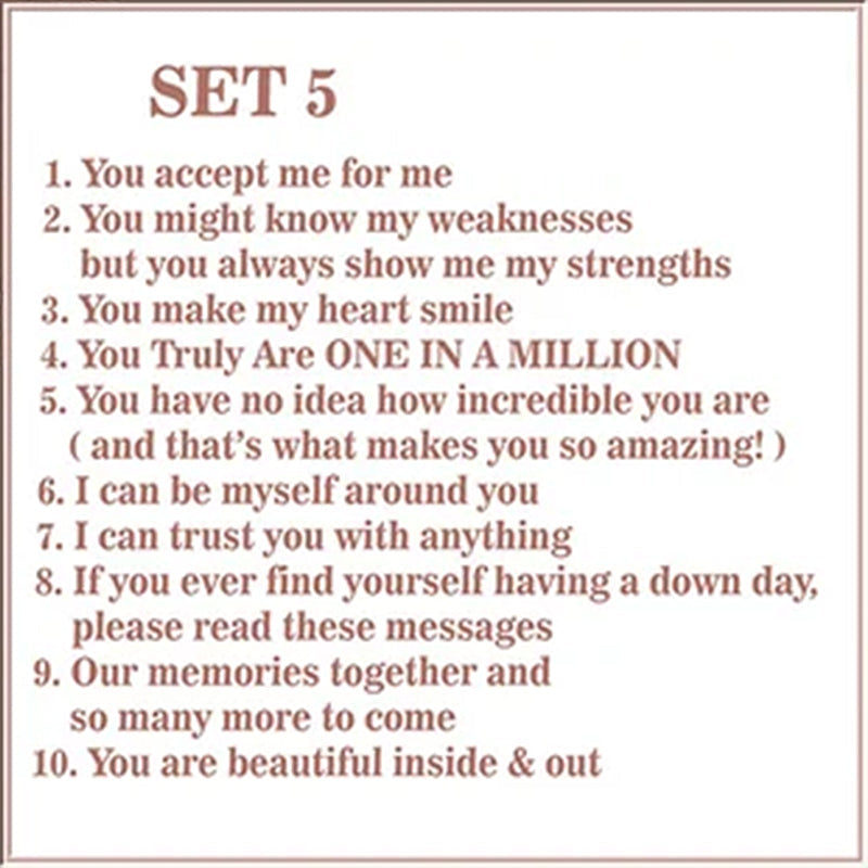 Avelena | "Gründe, warum du mein Freund bist" Freundschaftsgeschenk