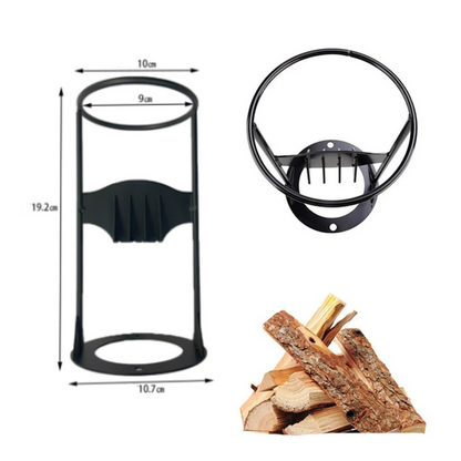 Avelena | Woodsplitter Tragbarer Holzspalter Guss-Eisen