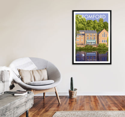 Avelena | Cromford Derbyshire Reise Kunstdruck