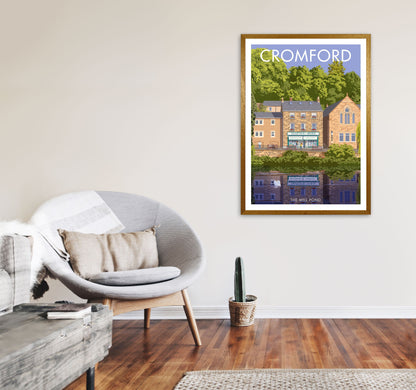 Avelena | Cromford Derbyshire Reise Kunstdruck