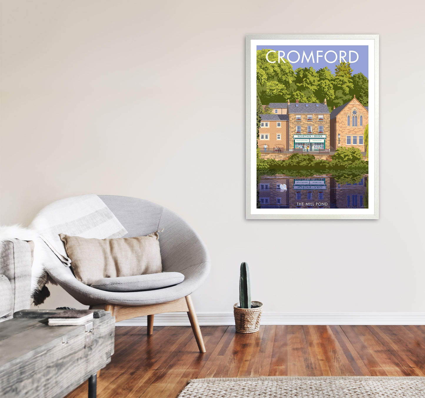 Avelena | Cromford Derbyshire Reise Kunstdruck