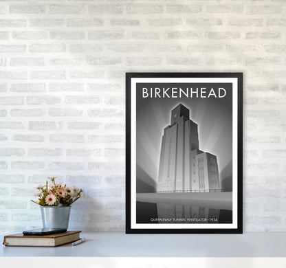Avelena | Birkenhead Queensway Tunnel Reise Kunstdruck von Stephen Millership