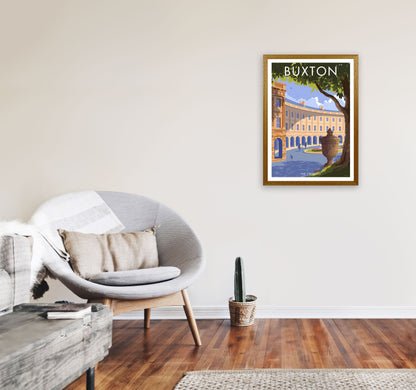 Avelena | Buxton Crescent Derbyshire Reise Kunstdruck