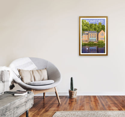Avelena | Cromford Derbyshire Reise Kunstdruck