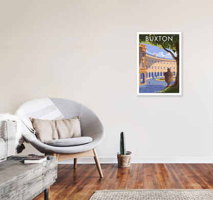 Avelena | Buxton Crescent Derbyshire Reise Kunstdruck