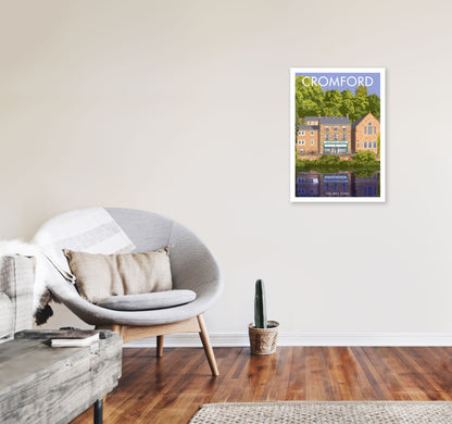 Avelena | Cromford Derbyshire Reise Kunstdruck
