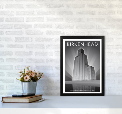 Avelena | Birkenhead Queensway Tunnel Reise Kunstdruck von Stephen Millership