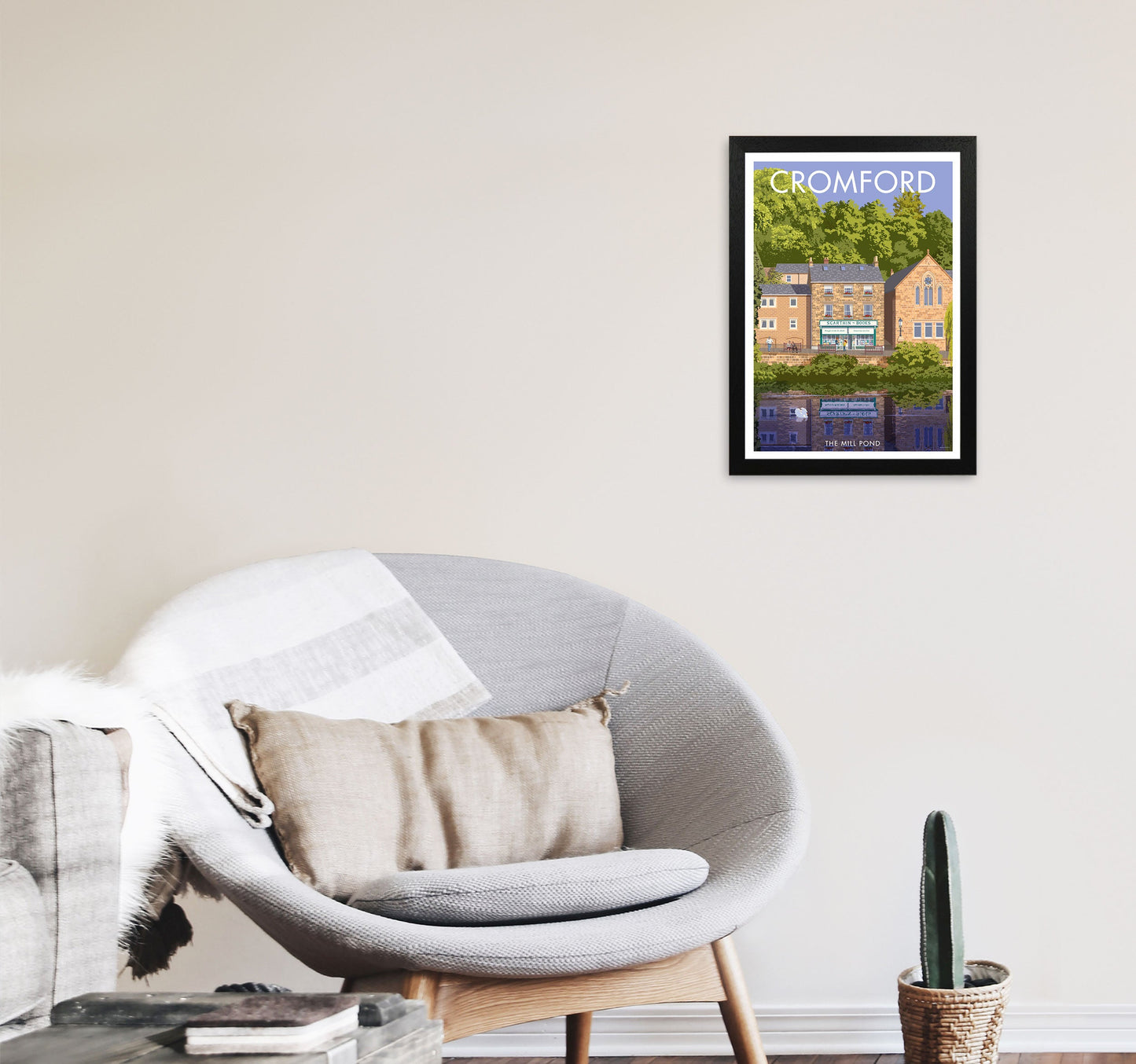Avelena | Cromford Derbyshire Reise Kunstdruck