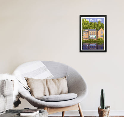 Avelena | Cromford Derbyshire Reise Kunstdruck
