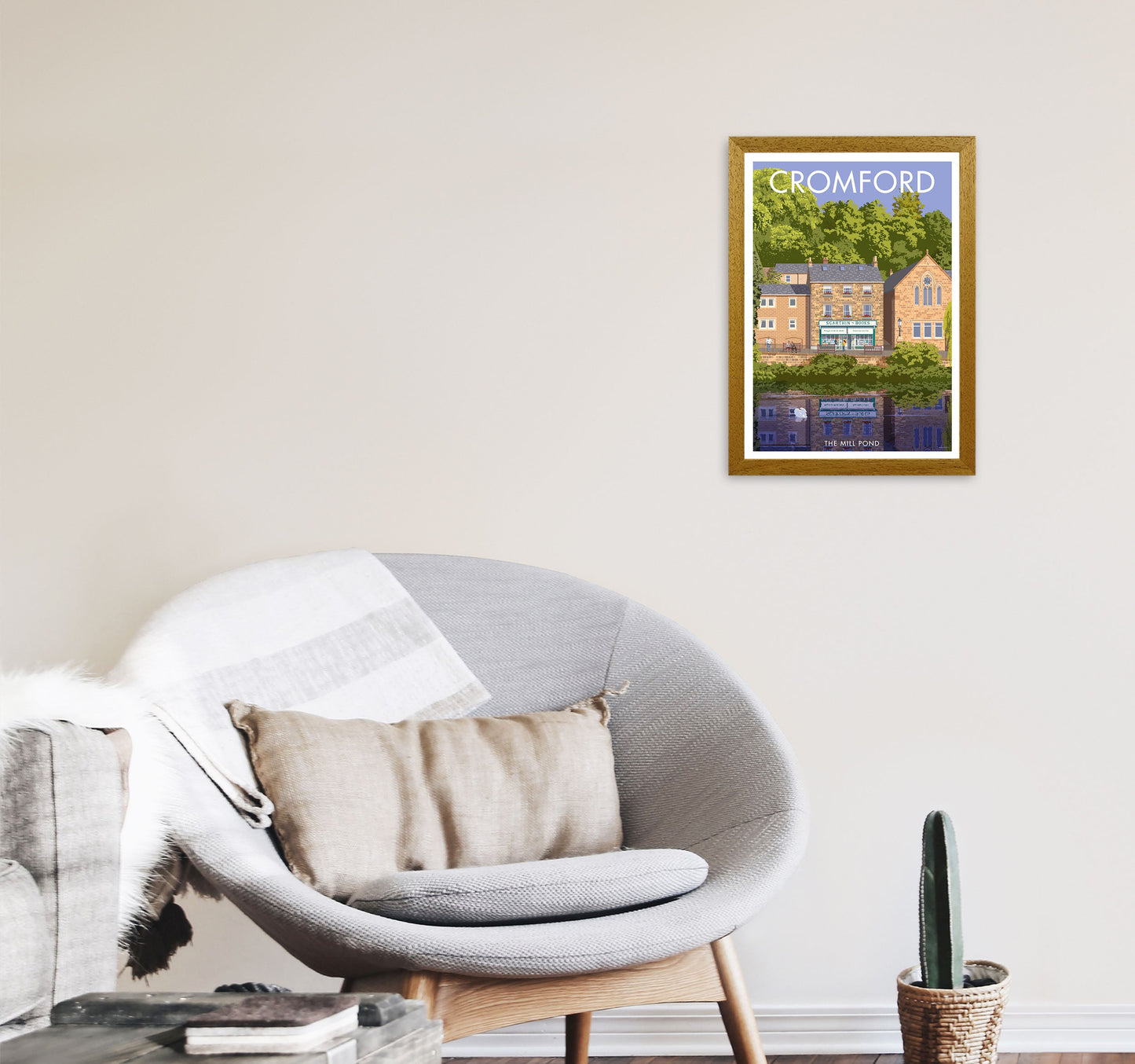 Avelena | Cromford Derbyshire Reise Kunstdruck