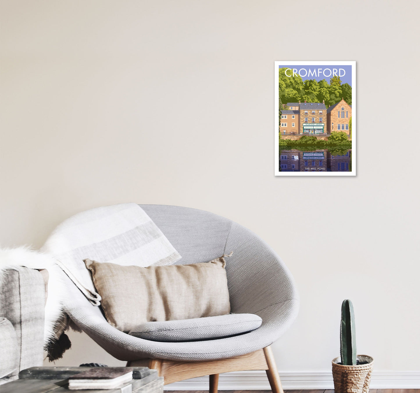 Avelena | Cromford Derbyshire Reise Kunstdruck