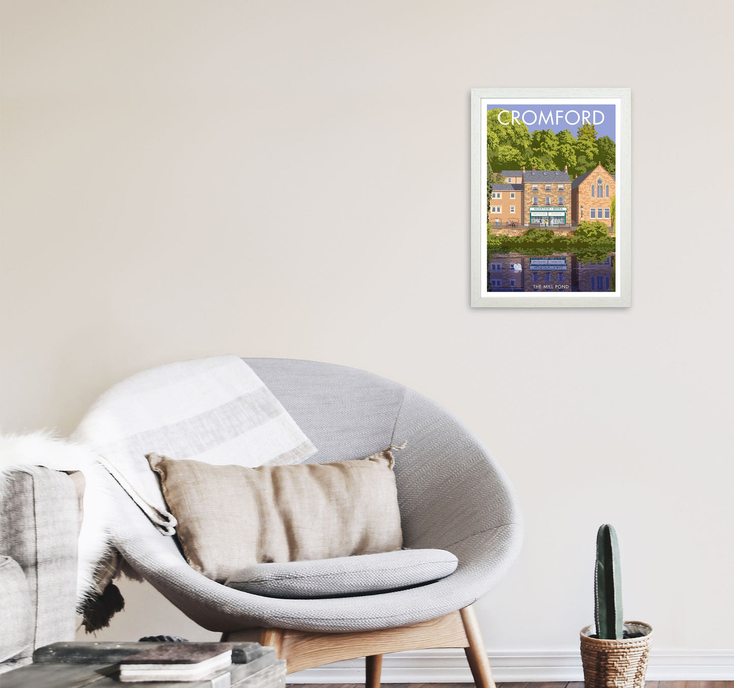 Avelena | Cromford Derbyshire Reise Kunstdruck