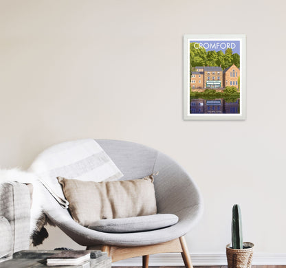 Avelena | Cromford Derbyshire Reise Kunstdruck