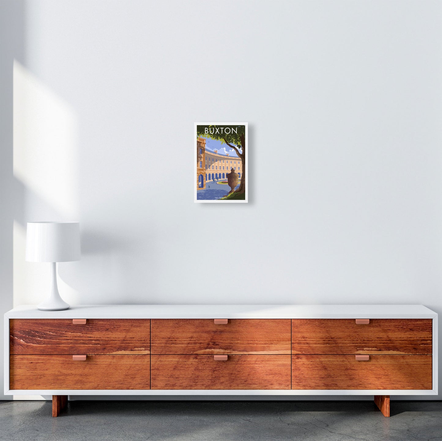 Avelena | Buxton Crescent Derbyshire Reise Kunstdruck