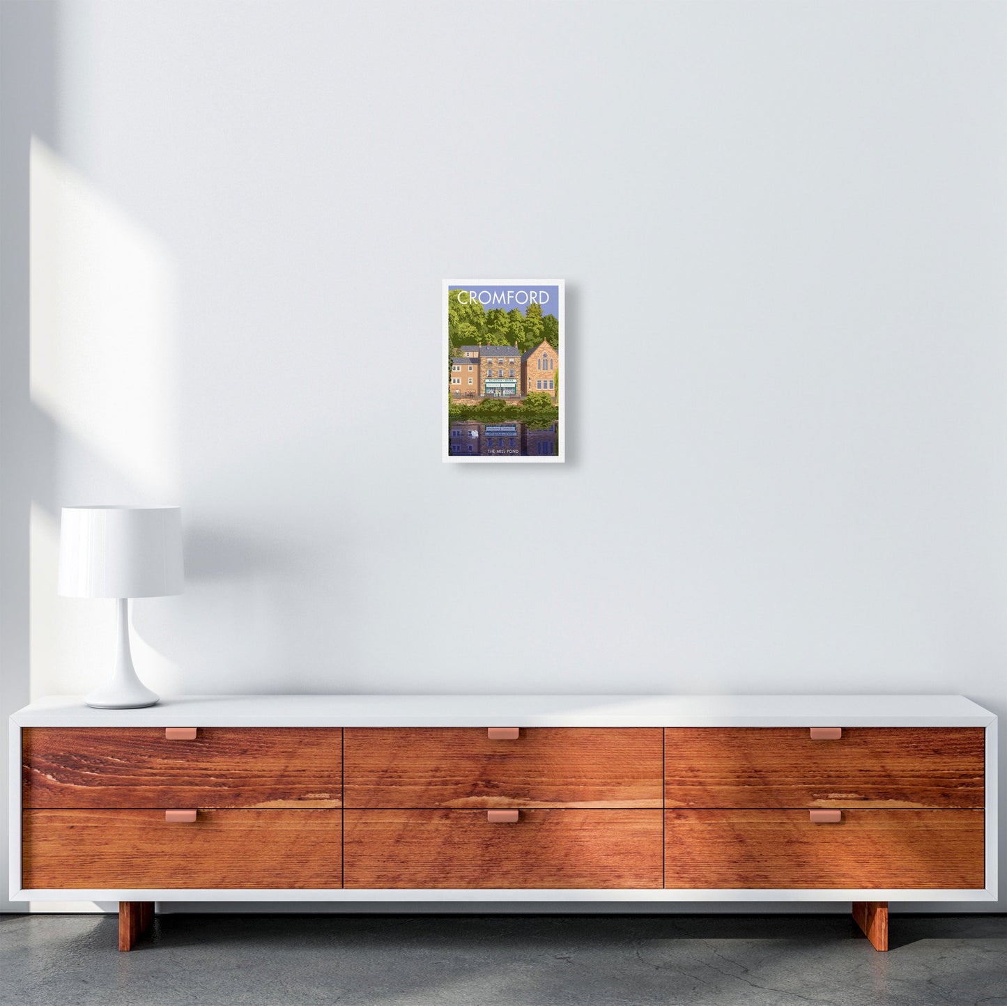 Avelena | Cromford Derbyshire Reise Kunstdruck