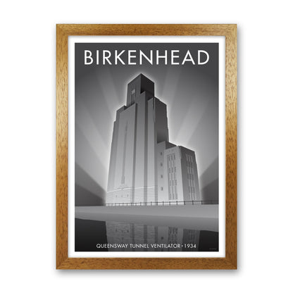 Avelena | Birkenhead Queensway Tunnel Reise Kunstdruck von Stephen Millership