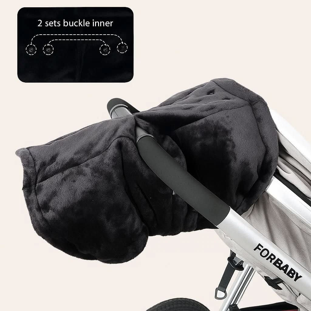 Avelena | Winddichte Kinderwagenhandschuhe mit Handy- und Taschentuchfach