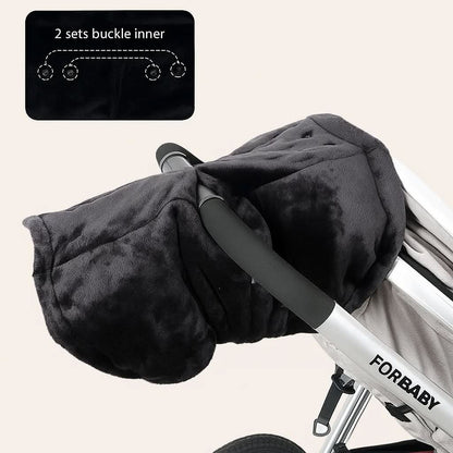 Avelena | Winddichte Kinderwagenhandschuhe mit Handy- und Taschentuchfach