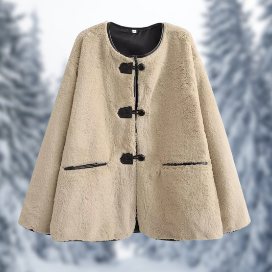 Avelena - Winterjacke aus Kunstfellfleece