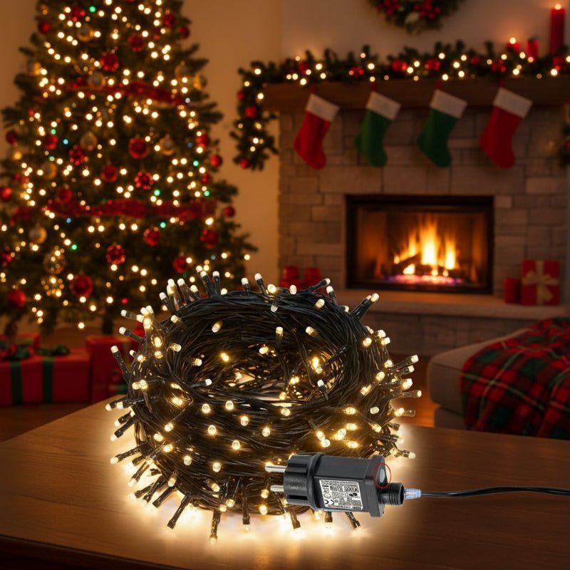 Avelena | 10 m wetterfeste LED Vorhanglichter zur Dekoration im Freien