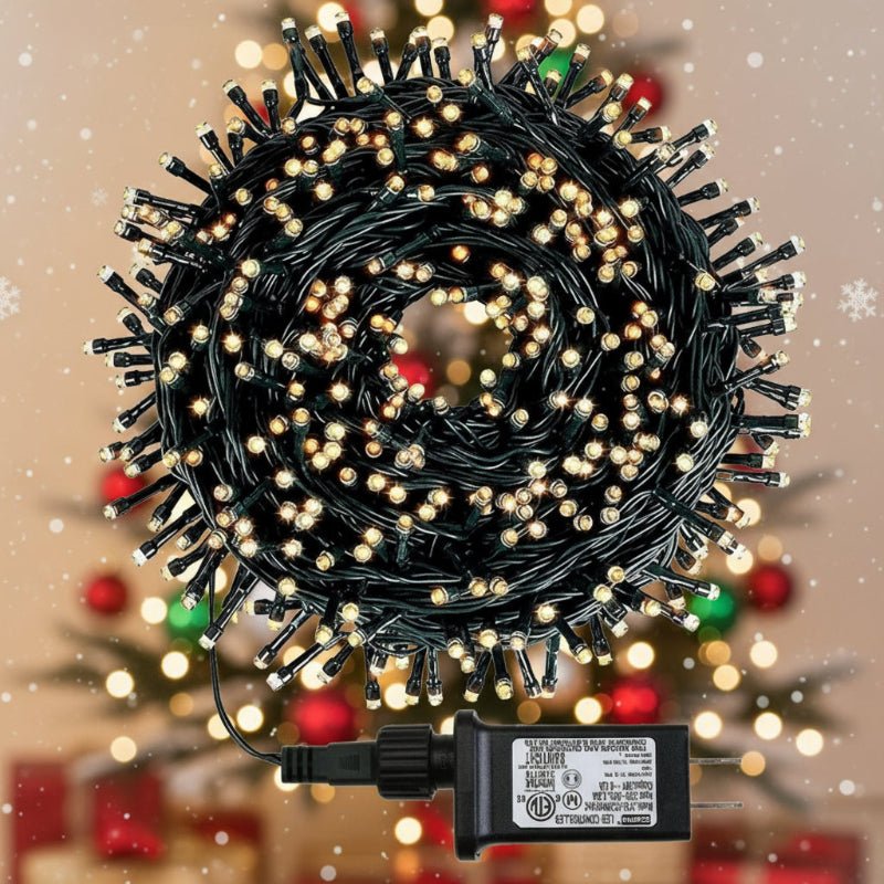 Avelena | 10 m wetterfeste LED Vorhanglichter zur Dekoration im Freien