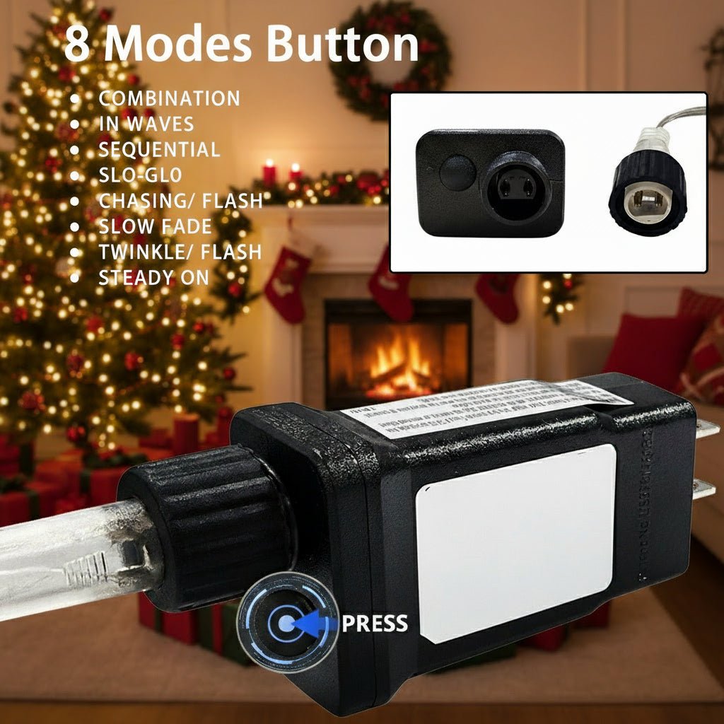 Avelena | 10 m wetterfeste LED Vorhanglichter zur Dekoration im Freien