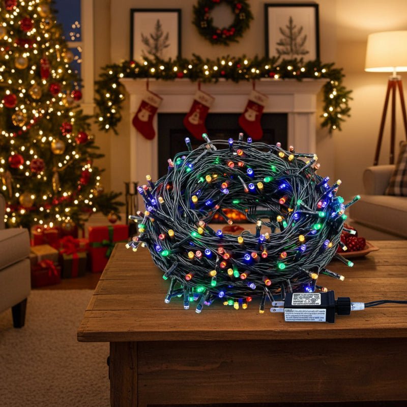 Avelena | 10 m wetterfeste LED Vorhanglichter zur Dekoration im Freien