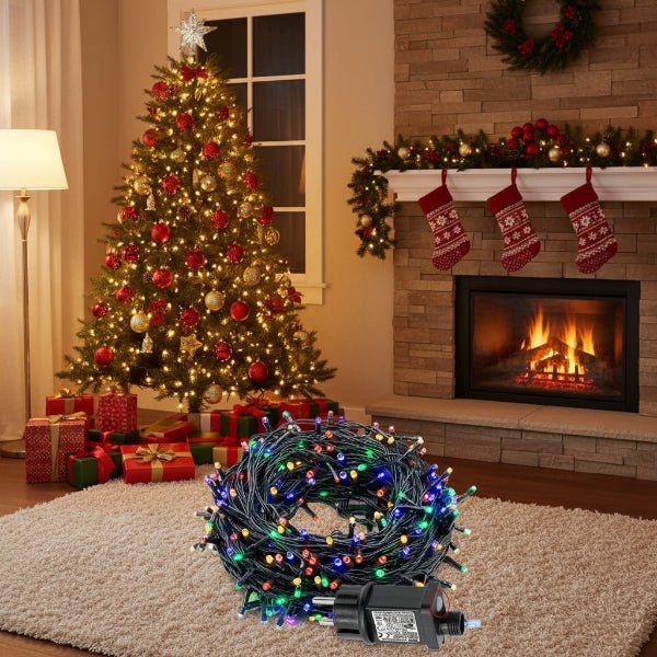 Avelena | 10 m wetterfeste LED Vorhanglichter zur Dekoration im Freien