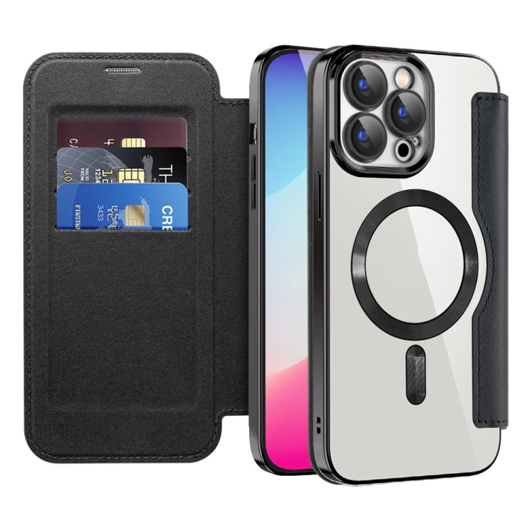 Avelena | Iphone 15 Pro Shield Magsafe Rfid Diebstahlschutz Leder Handytasche - Grün
