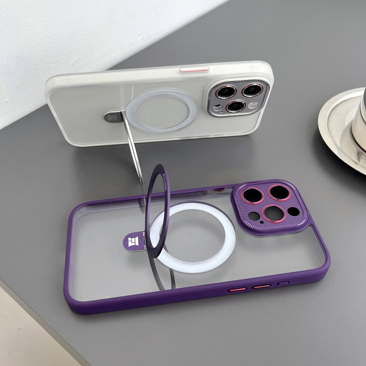 Avelena | iPhone 14 Pro Yashi MagSafe Magnetischer Halter Handyhülle - Transparent