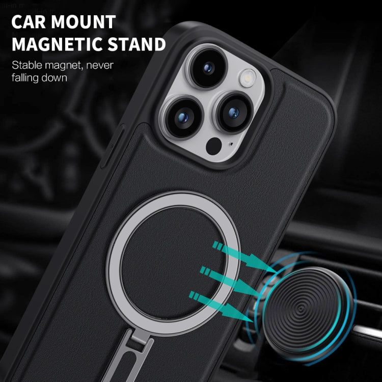 Avelena | Iphone 15 Pro Shield Magsafe Magnet Halter Handyhülle - Pink