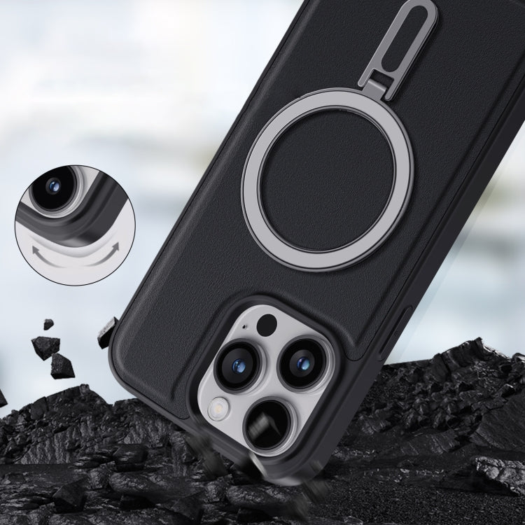 Avelena | Iphone 15 Pro Shield Magsafe Magnet Halter Handyhülle - Pink