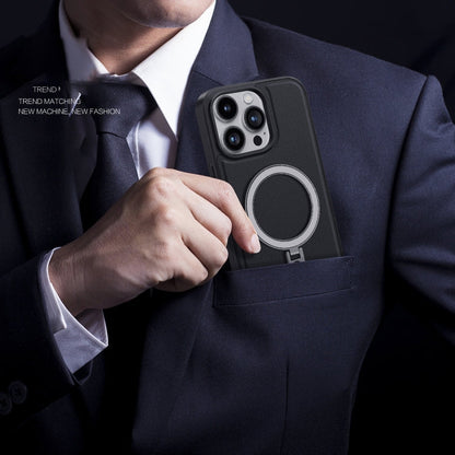 Avelena | Iphone 15 Pro Shield Magsafe Magnet Halter Handyhülle - Pink