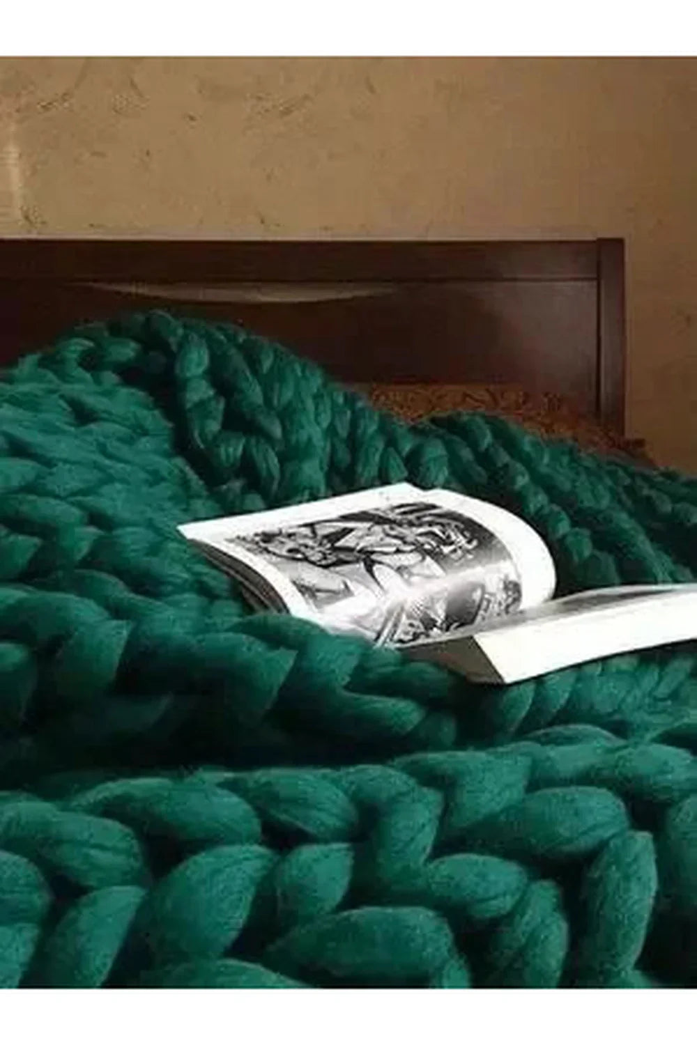 Avelena | Gemütliche Strick Chunky Decke