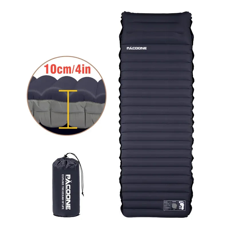 Avelena | Ultraleichte selbstaufblasbare Campingmatratze mit eingebauter Pumpe – Eryx