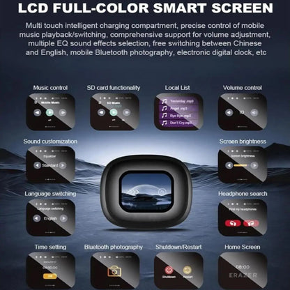 Avelena | Echtzeit-Übersetzungs-Ohrstöpsel mit LCD-Touch – Lexora