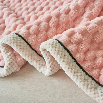 Avelena | TurtleVelvet | Herbstliche Flanell-Decke