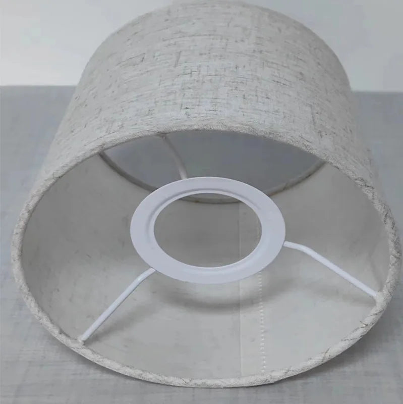 Avelena | LinenGlow | Leinen-Lampenschirm für Tischlampen