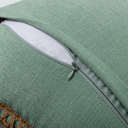 Avelena | Buntes französisches Dekokissenbezug Polyester