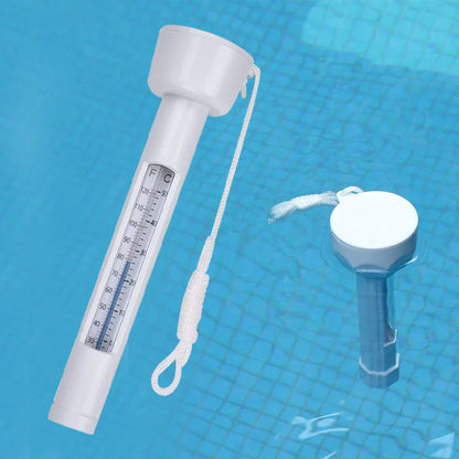 Avelena | Aquarino Poolthermometer | Schwimmend & Wasserdicht | Großer Messbereich | Für Pool & Spa