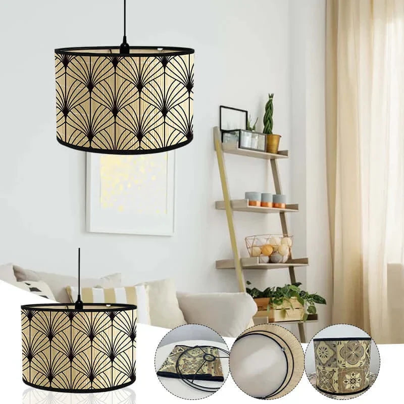 Avelena | Art Deco Lampenschirm Trommel