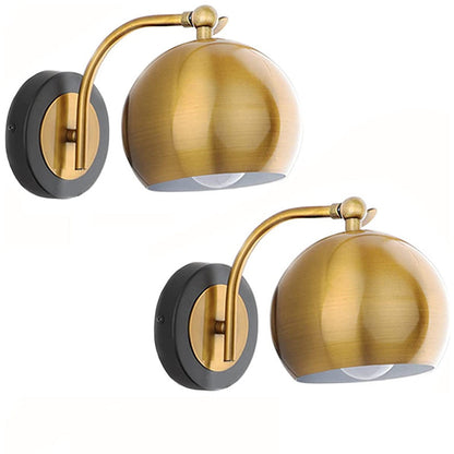 Avelena | AntiqueAura – Klassische Vintage-Wandlampe mit Stecker für elegante Räume