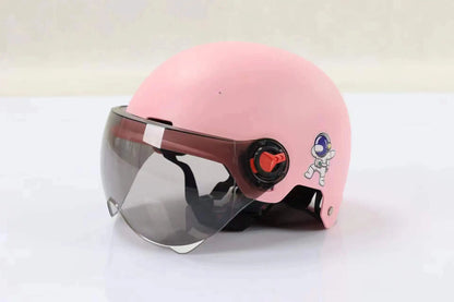 Avelena | Offenes Gesicht Motorradhelm mit Goggles – Orion