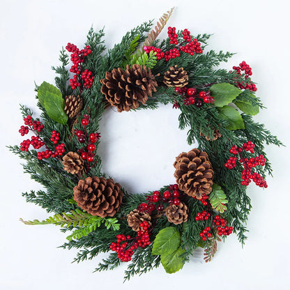 Avelena | Rote Beeren Weihnachtskränze
