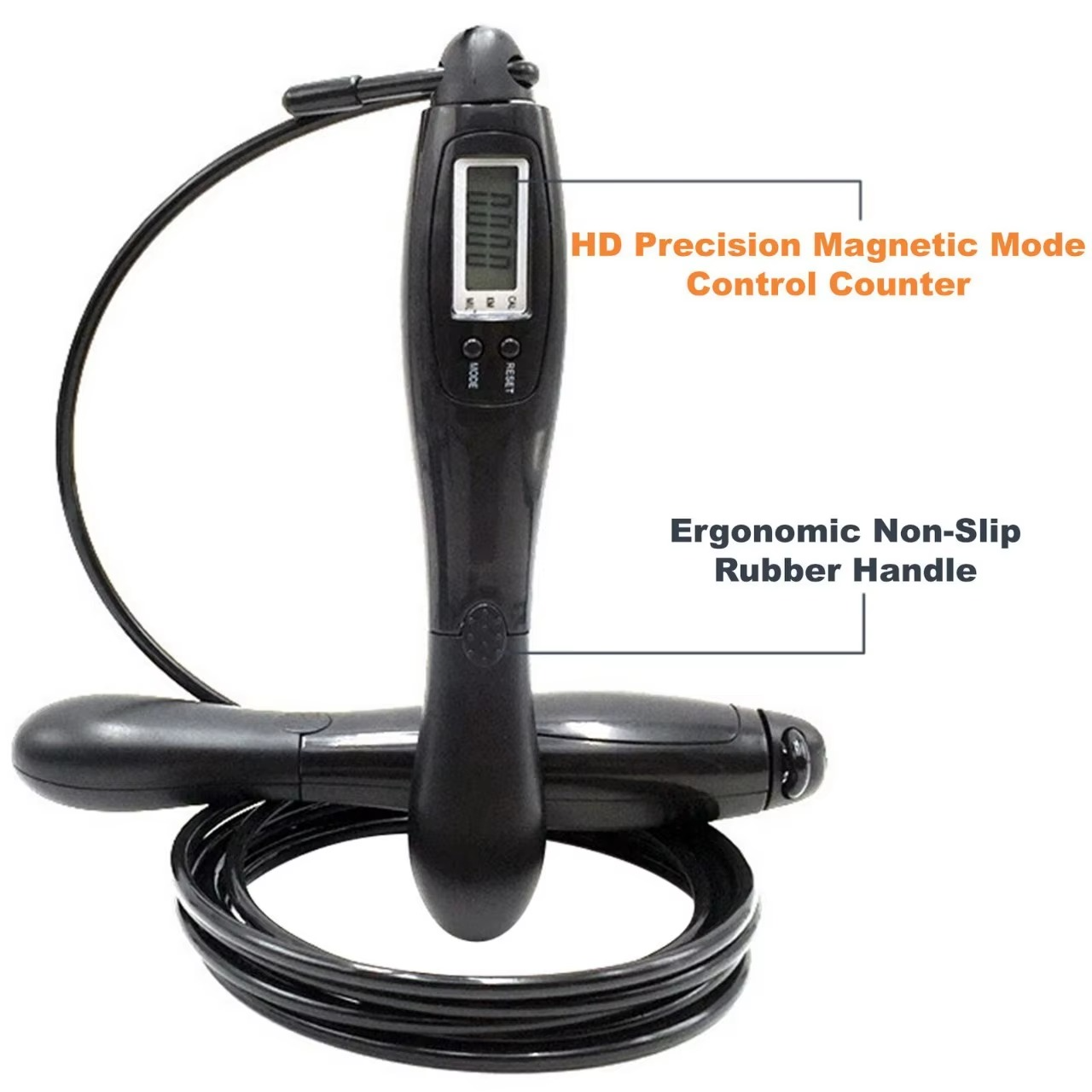 Avelena | Digitales Zählseil mit 60-Sekunden-Timing-Glocke