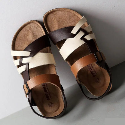 Leder Sandalen